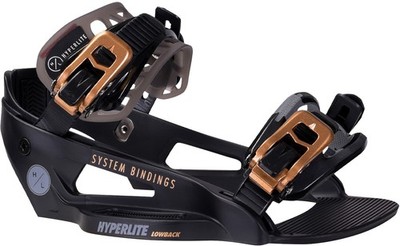 HYPERLITE Wakeboard Bindung Wakeboardboot SYSTEM LOWBACK Bindung 2026 gold Wake 