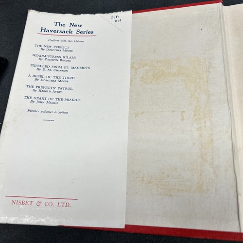 Vintage Harold Avery Book - The Prefect’s Patrol Nisbet New Haversack Series - Foto 6 di 10