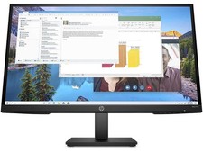 HP 27h 27" FHD IPS Monitor 16:9 5ms 1000:1 VGA, HDMI  DisplayPort, Height, Tilt