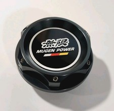 Gunmetal Racing Engine Oil Filler Cap Billet For Honda Civic Crx Del Sol D16 Jdm