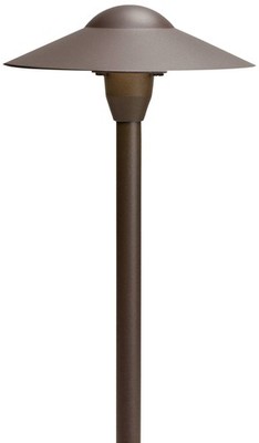 Kichler 15'' High Dome Architectural Bronze Landscape Path Light
