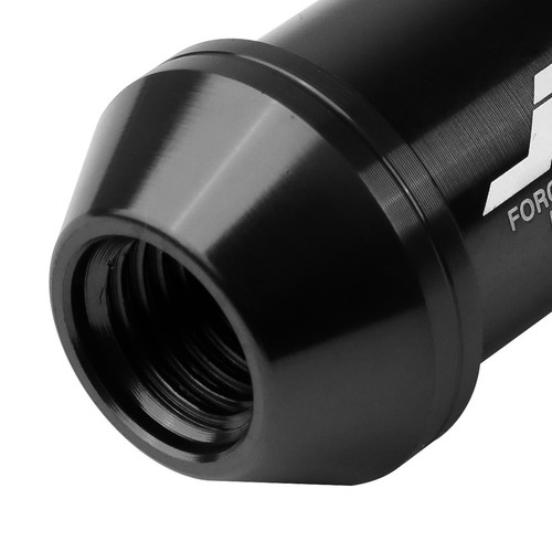 J2 ENGINEERING 7075-T6 FORGED ALUMINUM 20X LUG NUTS W/TUNER M12X1.5 50MM BLACK - Picture 5 of 7