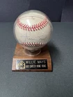 Willie Mays Autographed Baseball With COA