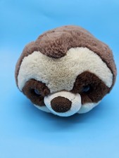 Aurora World Spudsters Spark Sloth 10 inch Plump Plush Brown Beige Super Soft