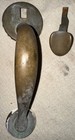 Vintage Brass Metal | Solid Door 8.25” Handle | Antique Original Hardware — photo 1