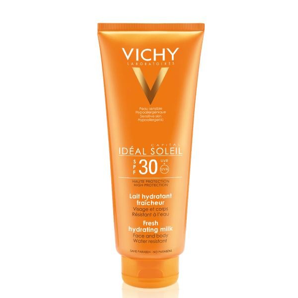 Vichy Unisex Bambino Crema Solare, Latte Solare Per Famiglie Capital Soleil (Spf 30, 300 Ml) - Immagine 2