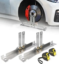 Upgraded Wheel Alignment Tool with Connection Sheet, Heavy Duty Stainless... 