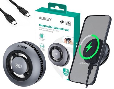 689323788361 Cooling Wi reless Charger MagSafe LC-G10 AUKEY