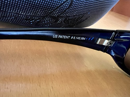 Maui Jim Shakablue Frame MJ 105 03 Polarized Lens Sunglasses In Case , Used - Picture 6 of 9