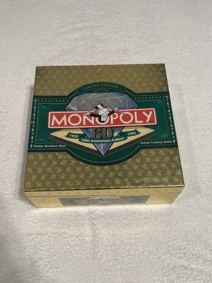 Monopoly 60th Anniversary Board Game (Limited Edition) for sale