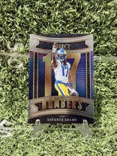 2025 Panini Select Numbers Davante Adams Rams #12 Insert Football Card