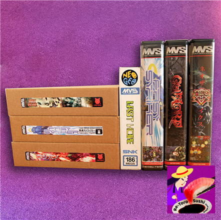Lot 6 Neo Geo MVS NG DEV TEAM Complete Games Kraut Buster Wood