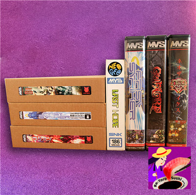 Lot 6 Neo Geo MVS NG DEV TEAM Complete Games Kraut Buster Wood