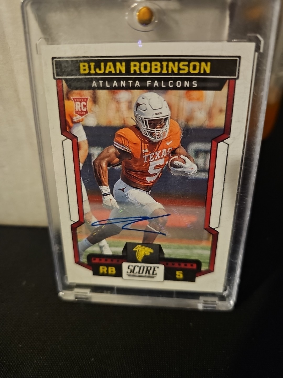 2023 Score - Rookies Bijan Robinson #315 Signatures (AU, RC)
