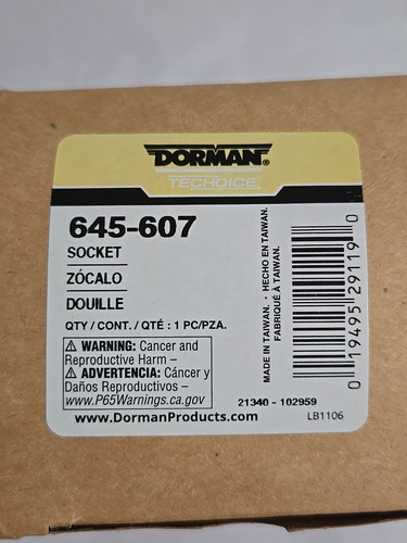 Dorman 645-607 Bulb Sockets Driver or Passenger Side for Chevy Yukon Right Left - Picture 1 of 1