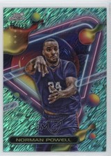 2023-24 Topps Cosmic Chrome Aqua Equinox Refractor 115/149 Norman Powell #63 o2h