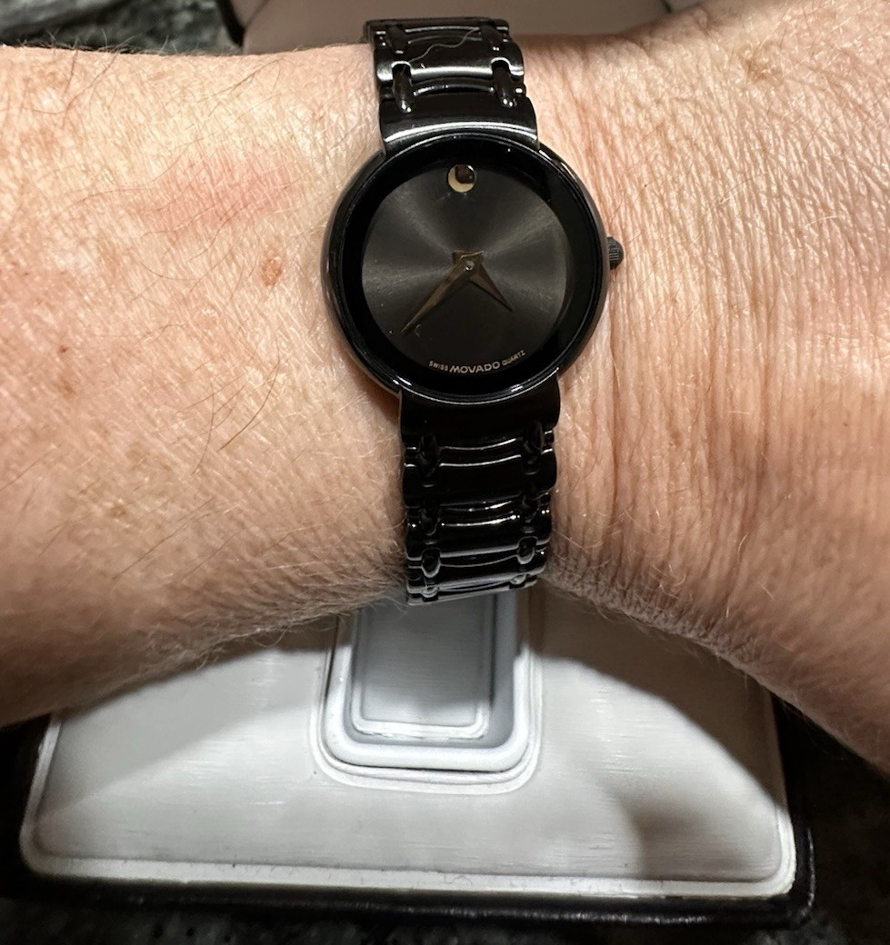 Наручные часы Vintage Movado Museum Black