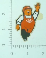 Vintage Orenstein & Koppel O&K Man Trucks Excavators Advertising Sticker Decal