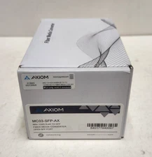 Axiom Memory - MC03-SFP-AX - Axiom Mini 1Gbs RJ45 to SFP Fiber Converter w/sfp