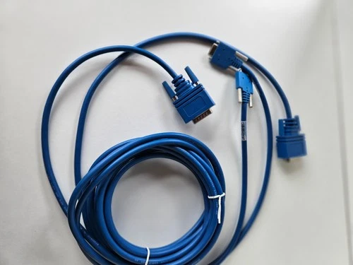 Pair of Cisco CAB-SS-X21MT Smart Serial Cables