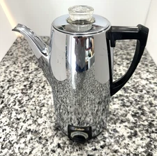 Vtg Sunbeam Coffeemaster Automatic Coffee Percolator Model AP Made in USA   READ