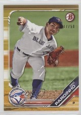 2019 Bowman Draft Gold 17/50 Eric Pardinho #BD-21 fm0