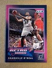 2017-18 Donruss Retro Series #20 Shaquille O’Neal Basketball Card