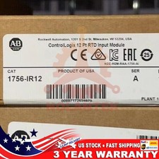 New Allen Bradley 1756-IR12 /A ControlLogix Non-Isolated RTD Input 1756IR12 AB