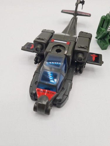 TRANSFORMERS GO BOTS ERSATZTEILE REPARATUREN 80er ORIGINAL WARPATH HELICOPTER A37 - Bild 3 von 7