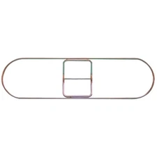 Dust Mop Frame, 5 in W x 48 in L, Metal Magnolia Brush 5148F 35162151482 Metal