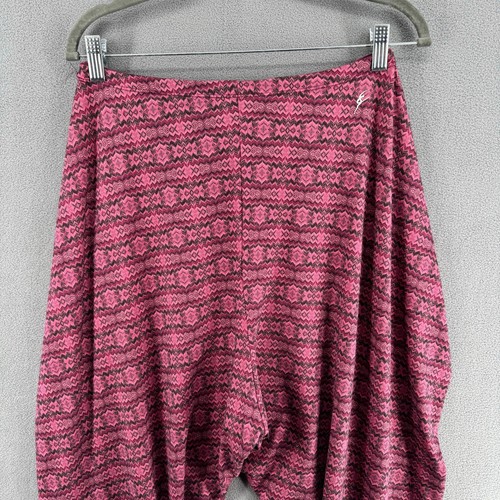 Studio By Capezio Dance Yoga Harem Pants Womens M Pink Sporty Boho Athletic - Picture 6 of 17