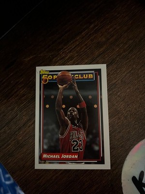1992-93 Topps - 50 Point Club Michael Jordan #205 Gold