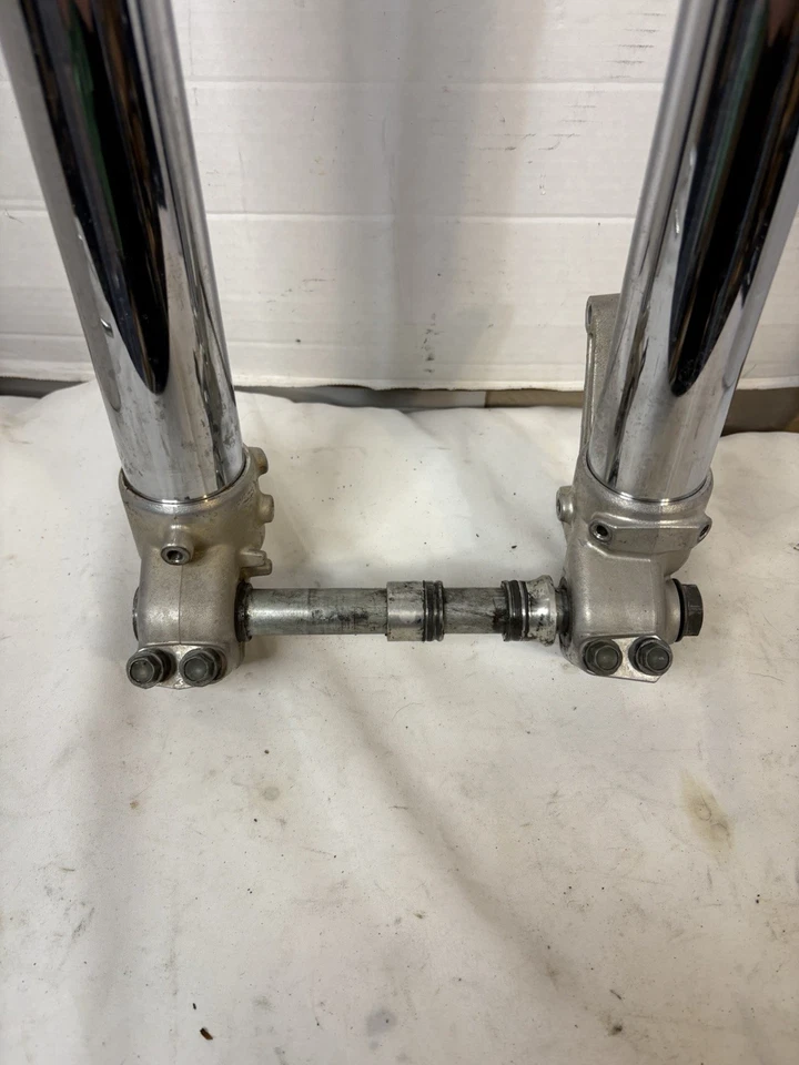 Yamaha YZF450 YZ 450F 2003-2005 horquillas OEM triple eje recto Yz1 Foto 4 de 4