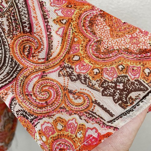 Chicos Boho Paisley Barock Vintage Top Hose 2-teilig Sommer Herbst Outfit Set 3 XL 16 - Bild 4 von 18