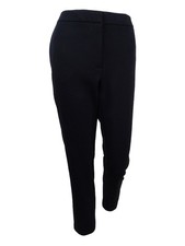 Tommy Hilfiger Women's Straight Leg Ankle Pants 4, Black