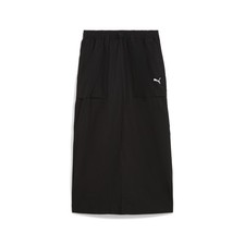 PUMA Future.Archive ZipOff Maxi Woven Skirt Womens Black Casual 62978401