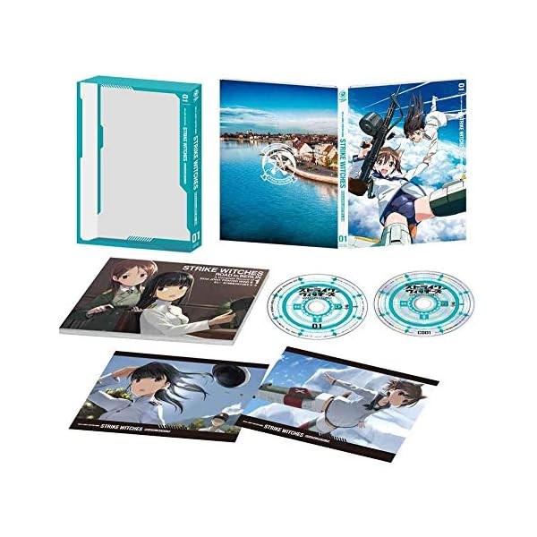 STRIKE WITCHES ROAD to BERLIN Vol.1 Blu-ray CD Booklet Post Card Japan