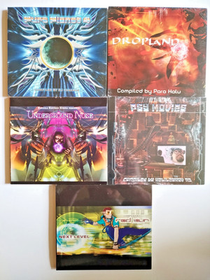 5 x KAGDILA RECORDS CD Lot Pure Planet 2 Dropland Psy Movies Goa Psytrance