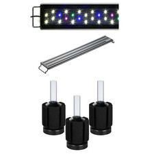 AQUANEAT LED Aquarium Light Full Spectrum for 12 Inch to 16 Fish White