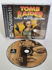 Tomb Raider: The Last Revelation Sony PlayStation PS1 - Black Label CIB w/ Reg