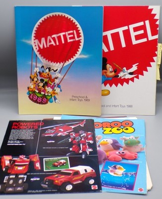 vintage 1988 /89 Mattel toys CATALOG Toyfair LOT Gooshy Garfield HERSELF THE ELF