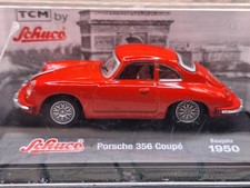 Schuco model car 1:87 H0 Porsche 356 Coupé 1950
