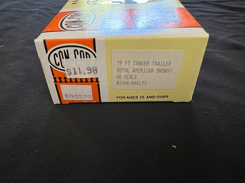 HO Scale Con-Cor 40' Water Trailer Royal American Shows 2 in Box 0004-008137 - Picture 7 of 7