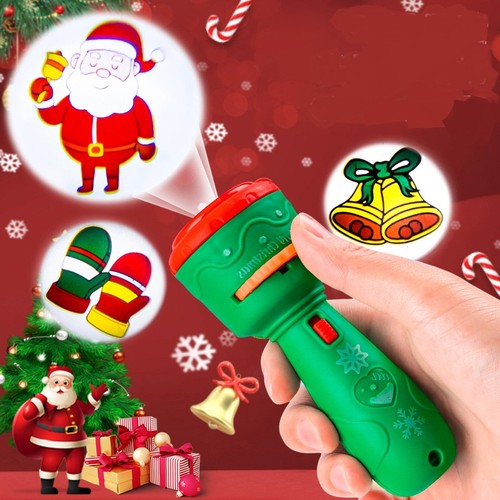 24 Patrones Luces de Proyección de Navidad Mini Linterna Regalo de Navidad Juguetes para Niños - Imagen 6 de 9