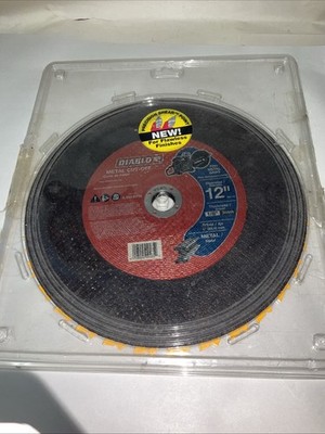 Diablo 12'' x 1/8'' x 1'' Gas Powered Metal High Speed Cut-Off Disc