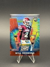 2016 Panini Prizm - Collegiate Draft Picks Tie-Dye /49 Will Redmond #214 (RC)