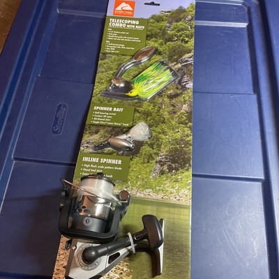 Ozark Trail  Fishing Pole Telescoping Combo With Baits (MISSING ROD)