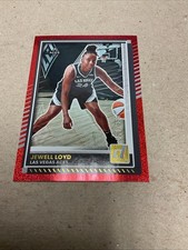 2025 Panini Donruss WNBA Las Vegas Aces Jewel Loyd Red Shimmer Numbered Card