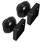  2 Pcs Dekorative Zaunabdeckung Aus Schmiedeeisen Pfostenkappen Abdeckkappe