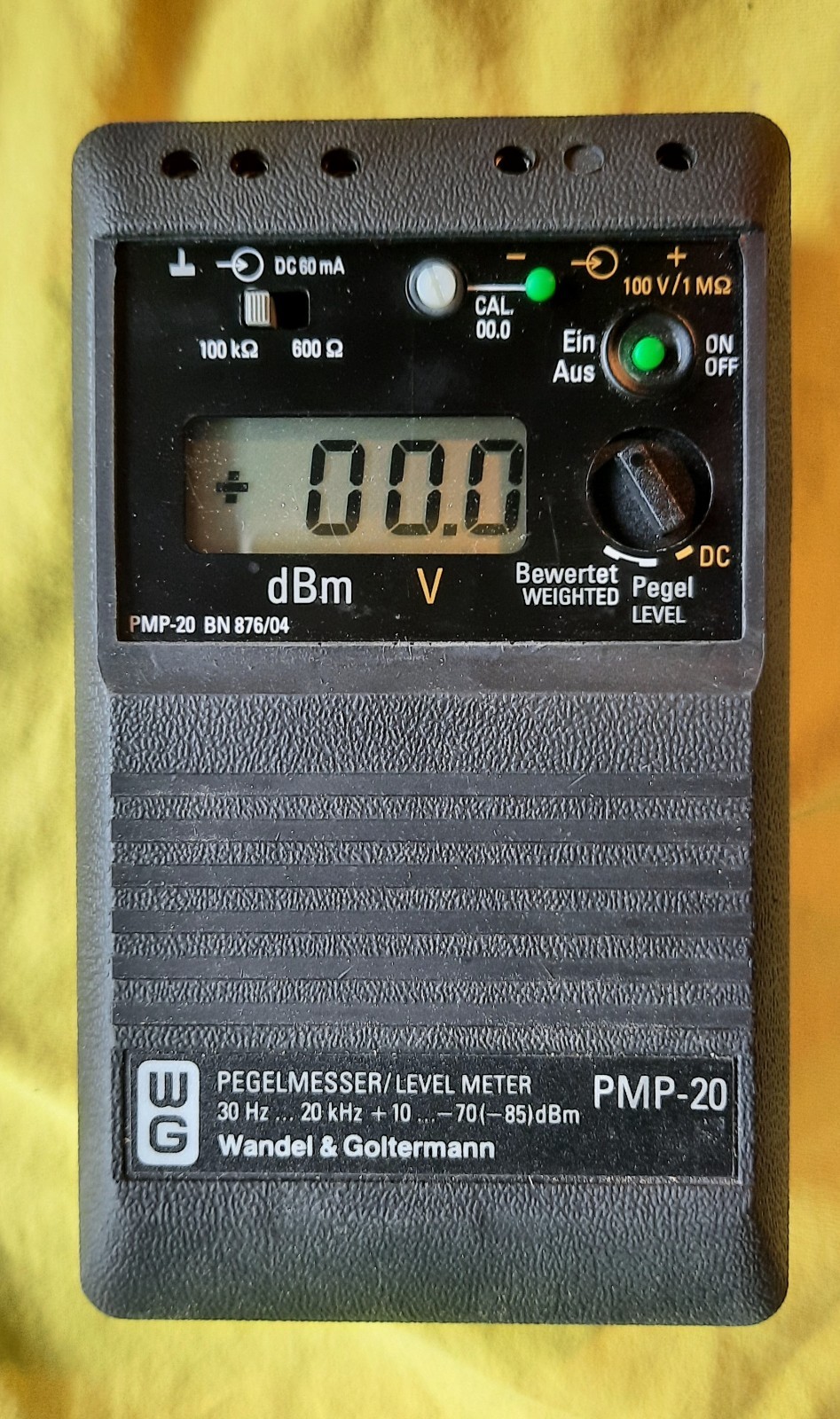 WANDEL & GOLTERMANN PMP20 레벨 미터